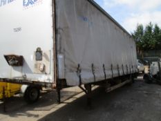 CURTAINSIDE CIRCA 27FT SINGLE AXLE ATRIC TRAILER