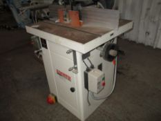 AXMINSTER AW30S VERTICAL SPINDLE MOULDER SOURCED FROM COLLEGE CAMPUS