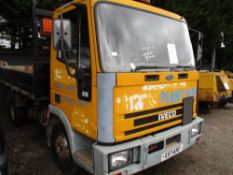 FORD CARGO 7500KG RATED TIPPER LORRY.