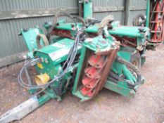 RANSOMES TG4650 TOWED HYDRAULIC GANG MOWER SET