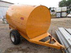 Single axled 500 gallon bunded diesel bowser