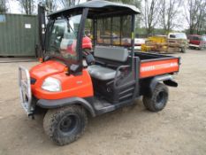 KUBOTA 900 RTV UTILITY VEHICLE WITH HYDRAULIC TIPPING