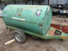 Single axled 250 gallon bunded diesel bowser