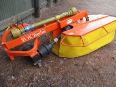 D W Tomlin 1.15m drum mower