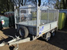 IFOR WILLIAMS LM85 MESH SIDED TRAILER