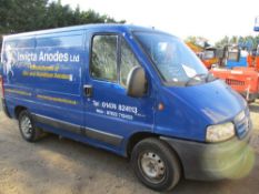 CITROEN RELAY PANEL VAN REG:LY54 VVP