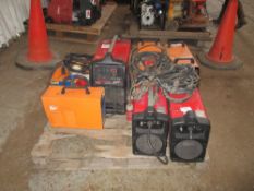 Pallet of inverter welders