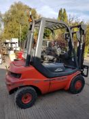 Linde h25d year 2001 2.5 ton diesel forklift