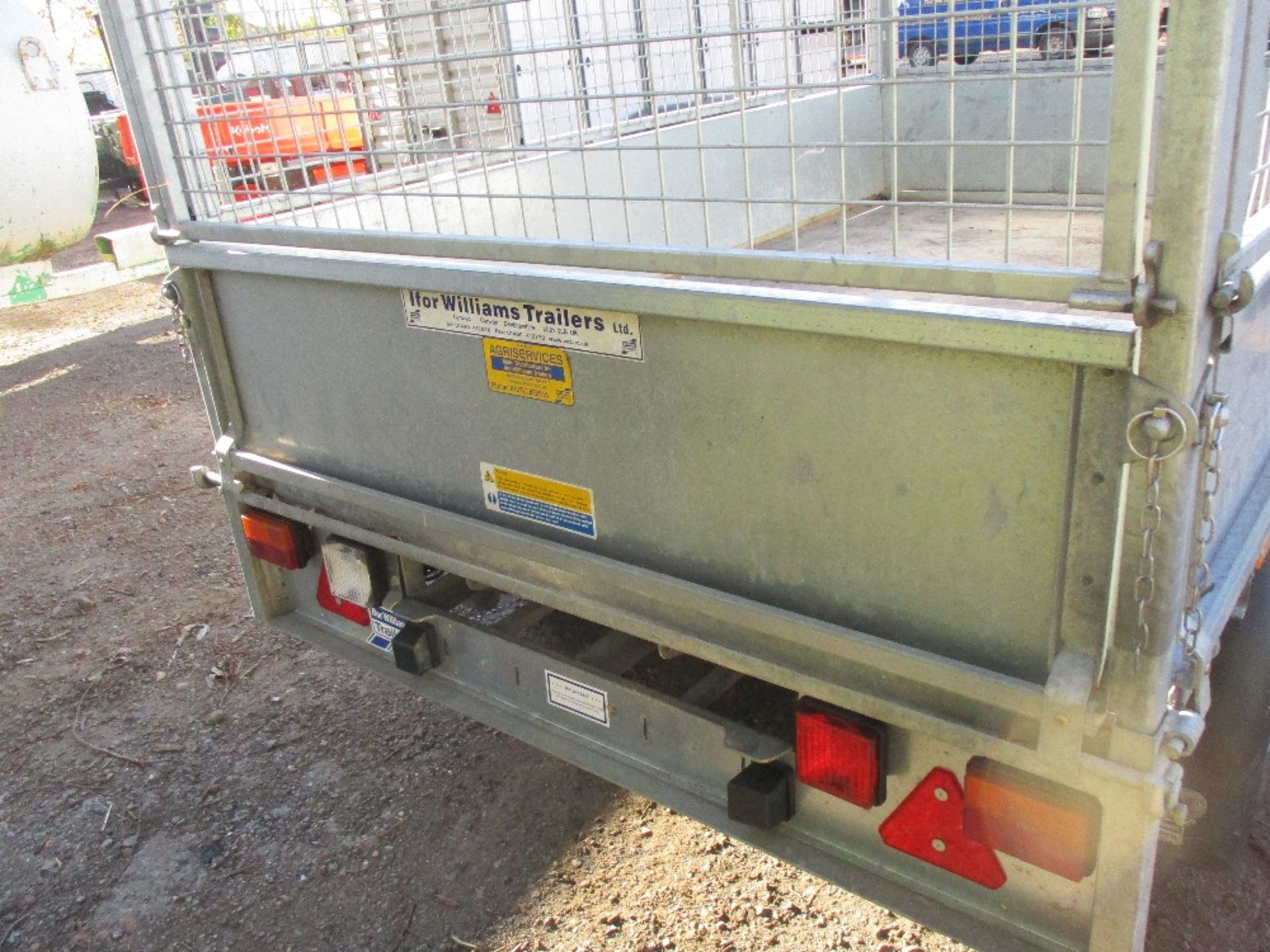 IFOR WILLIAMS LM85 MESH SIDED TRAILER - Image 5 of 5
