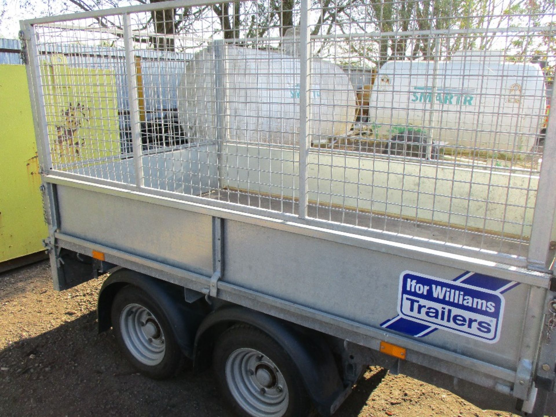 IFOR WILLIAMS LM85 MESH SIDED TRAILER - Image 4 of 5