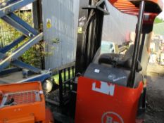 BT REFLEX 3-WHEEL BATTERY FORKLIFT C/W CHARGER