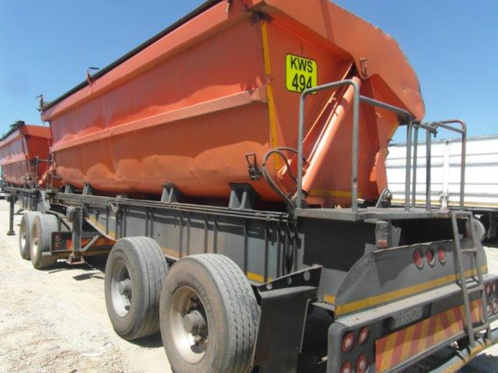 2006 VHR954GP / VHR953GP SA Truck Bodies Interlink Side Tipper Trailer (Vin No: - Image 4 of 6