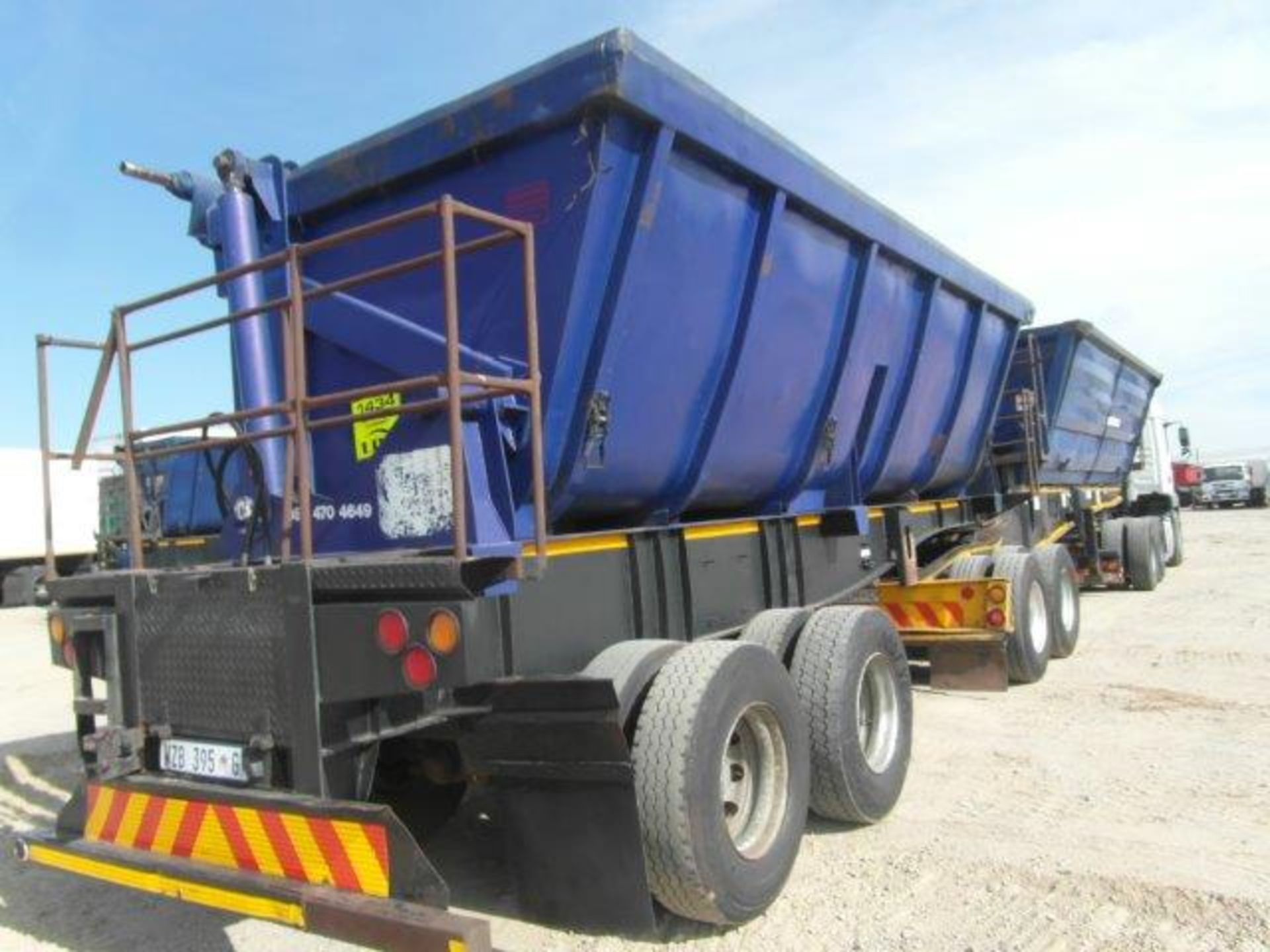 2008 YNN179GP / WZB395GP Top Trailer / Kearneys Interlink Side Tipper Trailer (Vin No: - Image 4 of 6