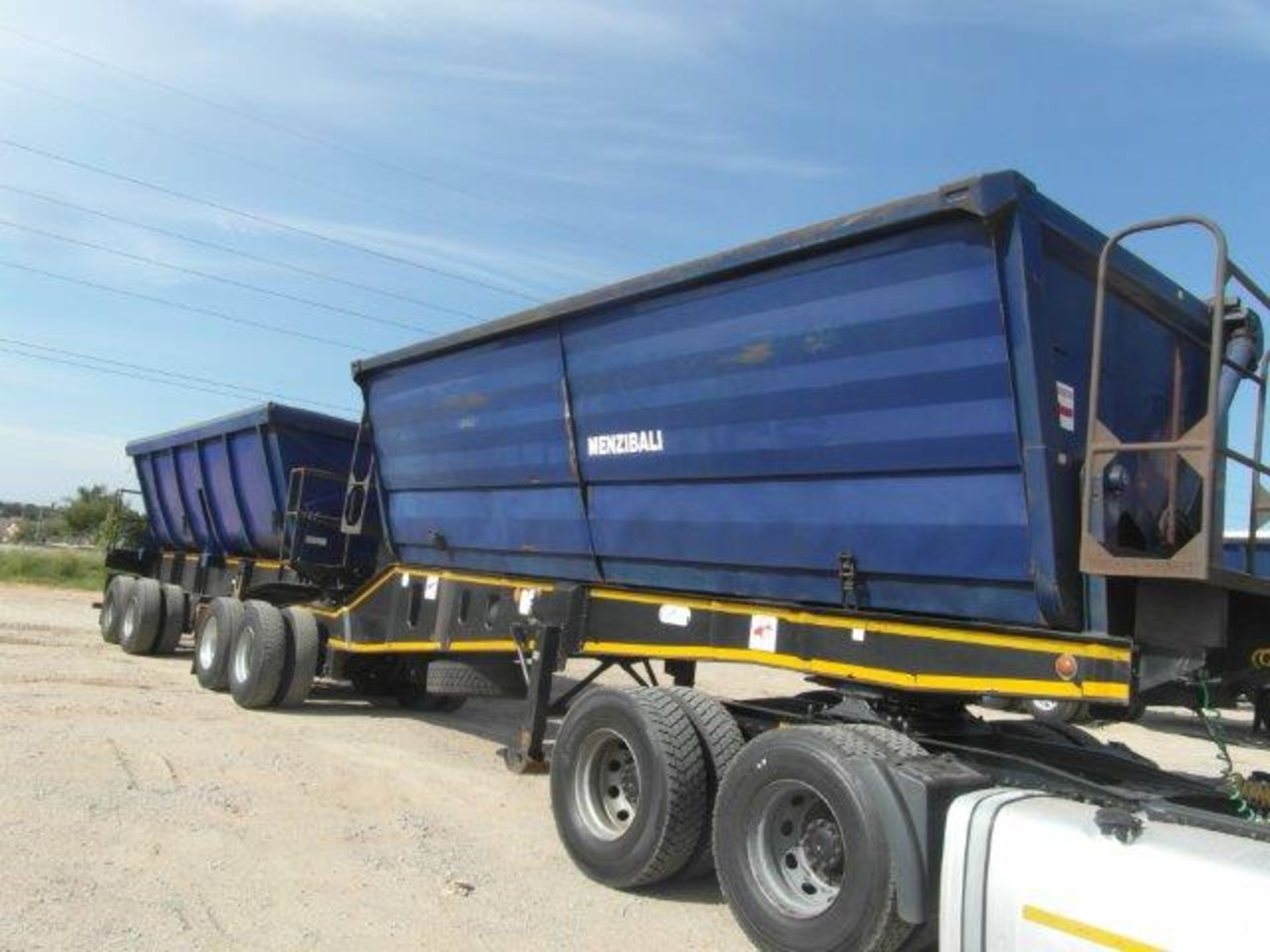 2008 YNN179GP / WZB395GP Top Trailer / Kearneys Interlink Side Tipper Trailer (Vin No: