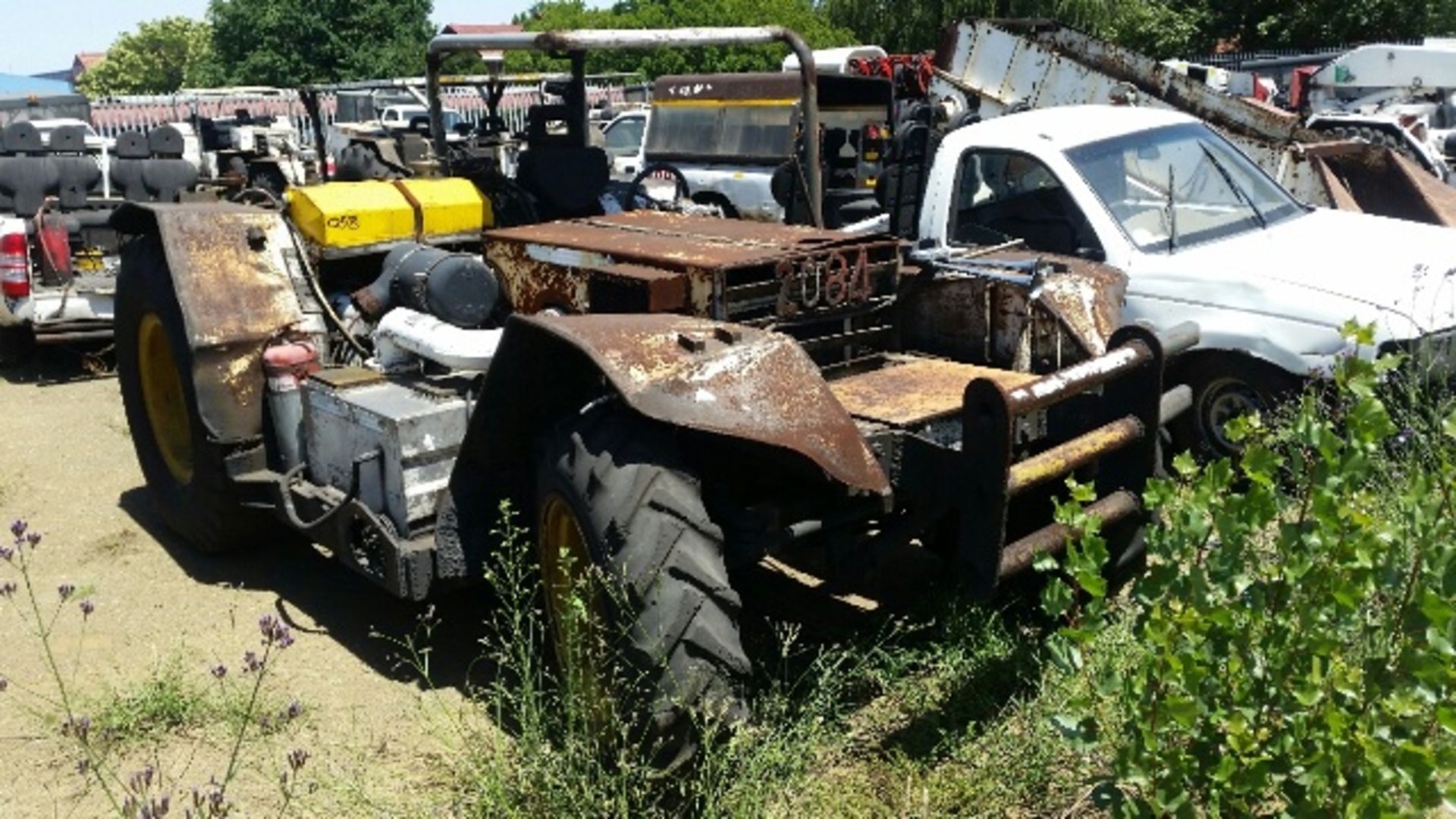 FLAMEPROOF TRACTOR (T13) - NO KEYS - NO PAPERS