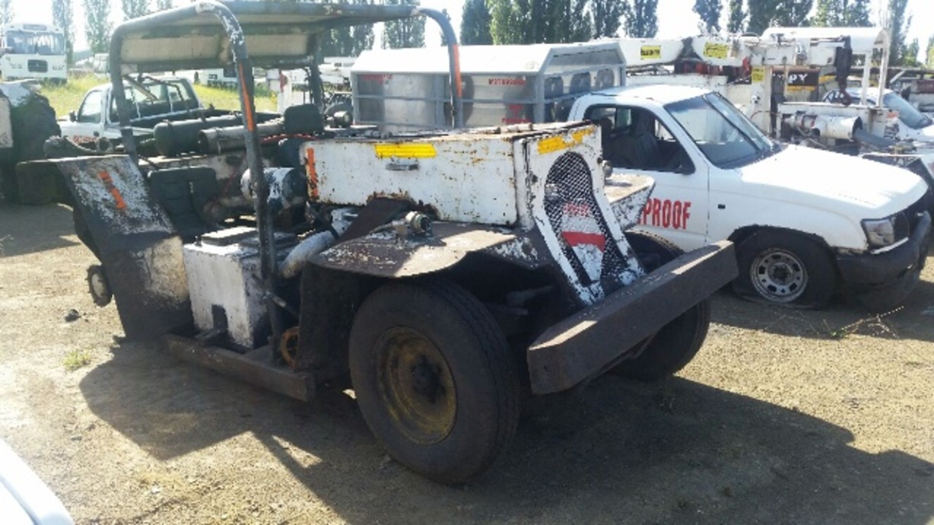 FLAMEPROOF TRACTOR - NO KEYS - NO PAPERS