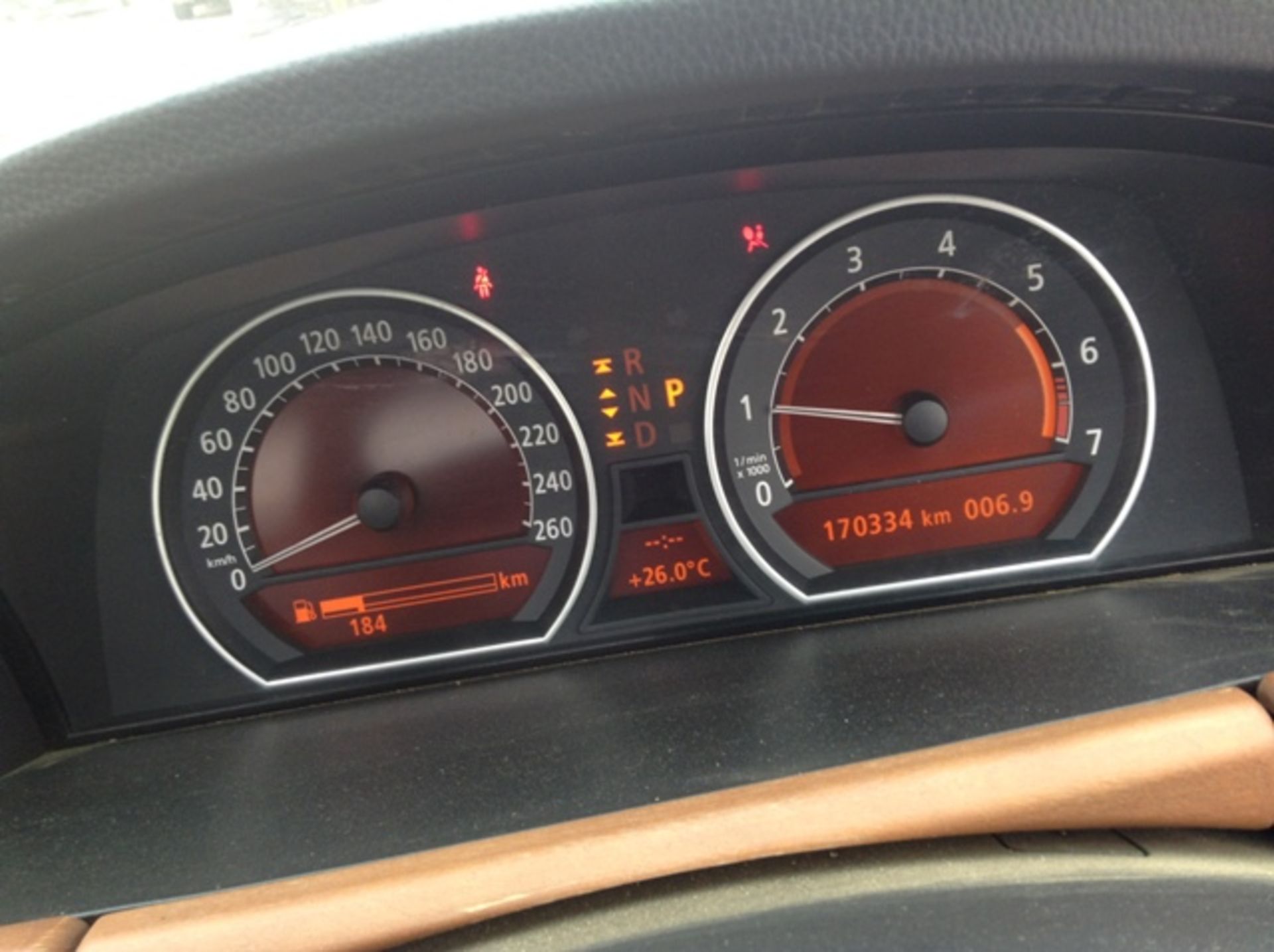 2004 BMW 735I (E65) KM 170334 - GEARBOX PROBLEM - Image 5 of 7