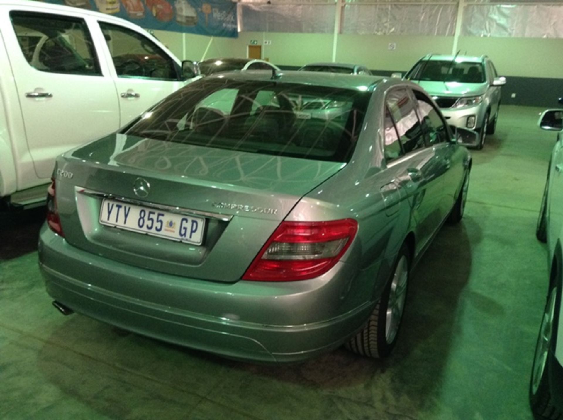 2009 MERCEDES BENZ C200K A/T KM 245146 - Image 7 of 7