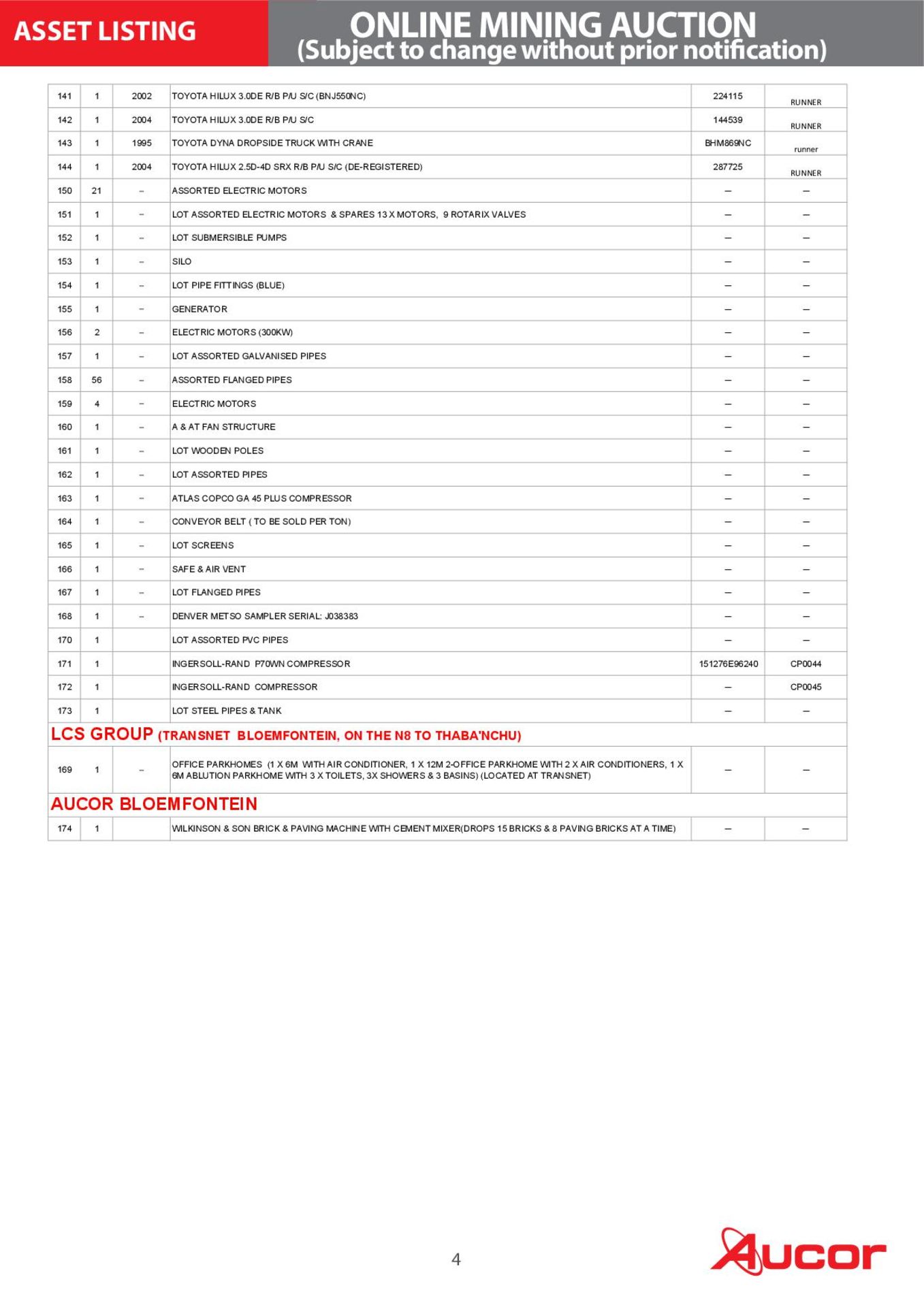 ASSET LISTING - Image 4 of 4