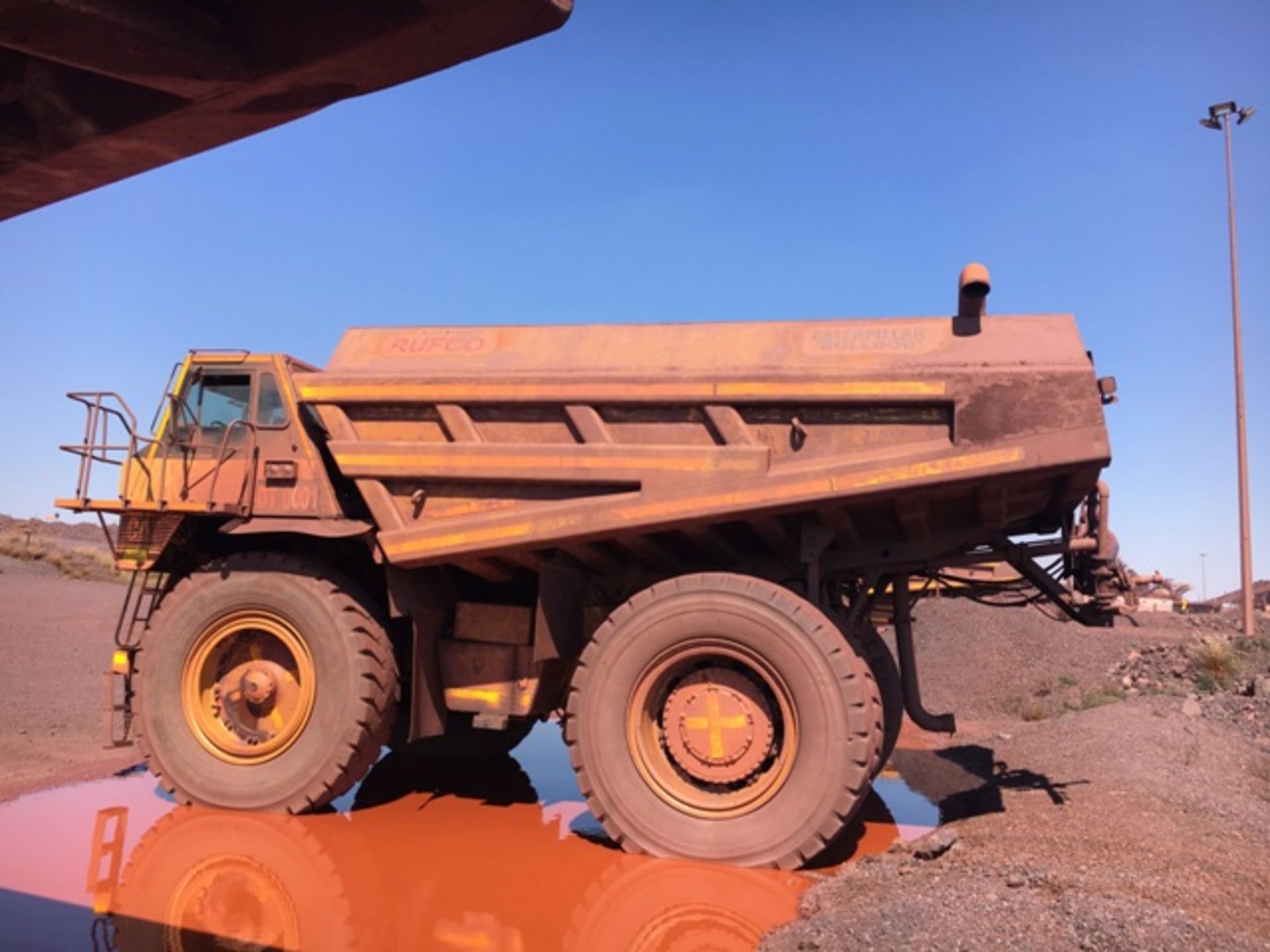 1996 CAT 777D DUMP TRUCK (LOCATED AT BEESHOEK MINE, POSTMASBURG NC)