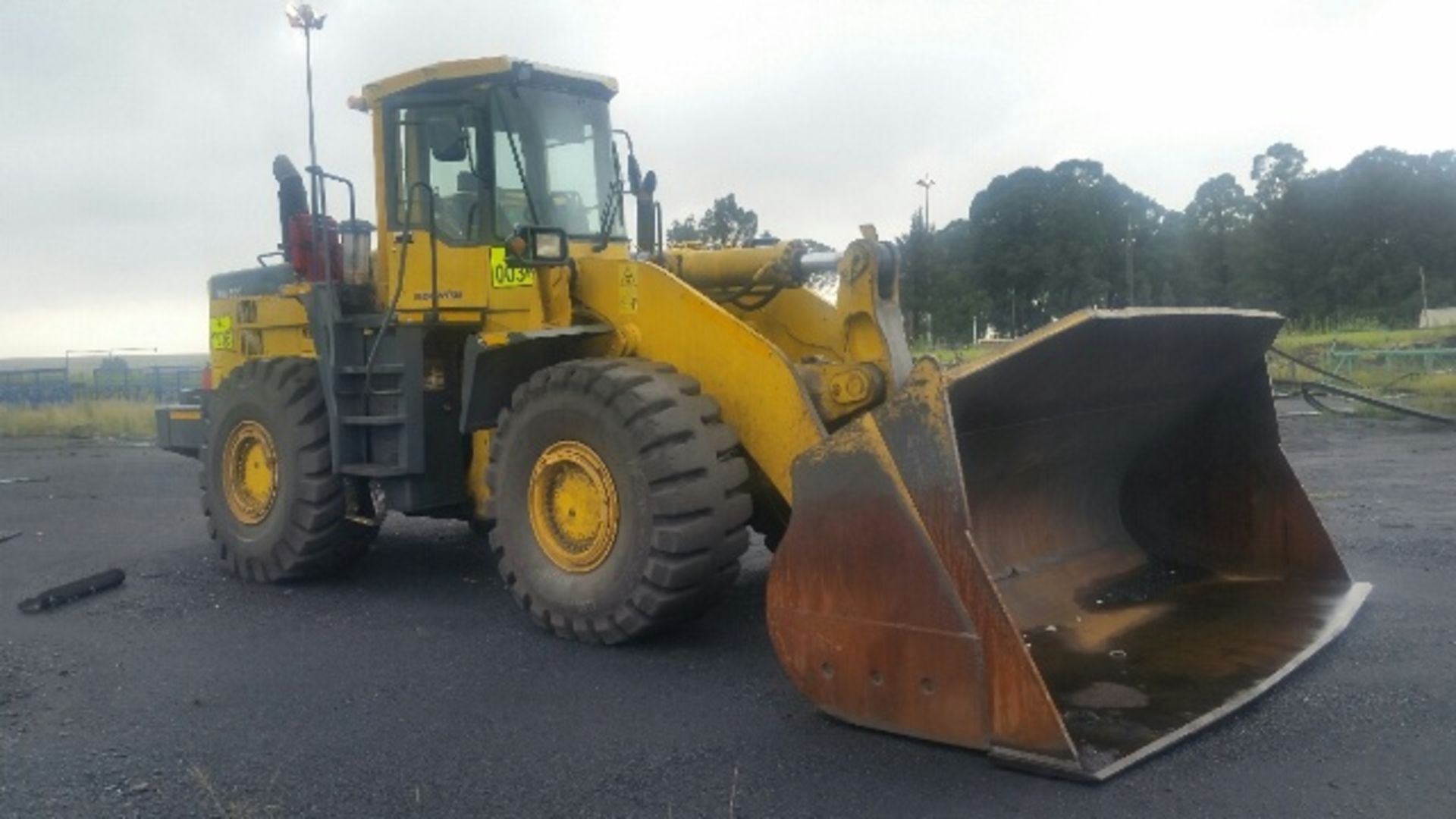 2000 KOMATSU WA500-3 FRONT END LOADER- SERIAL:50778 (LOCATED AT GLENCORE WITCONS COLLIERY)