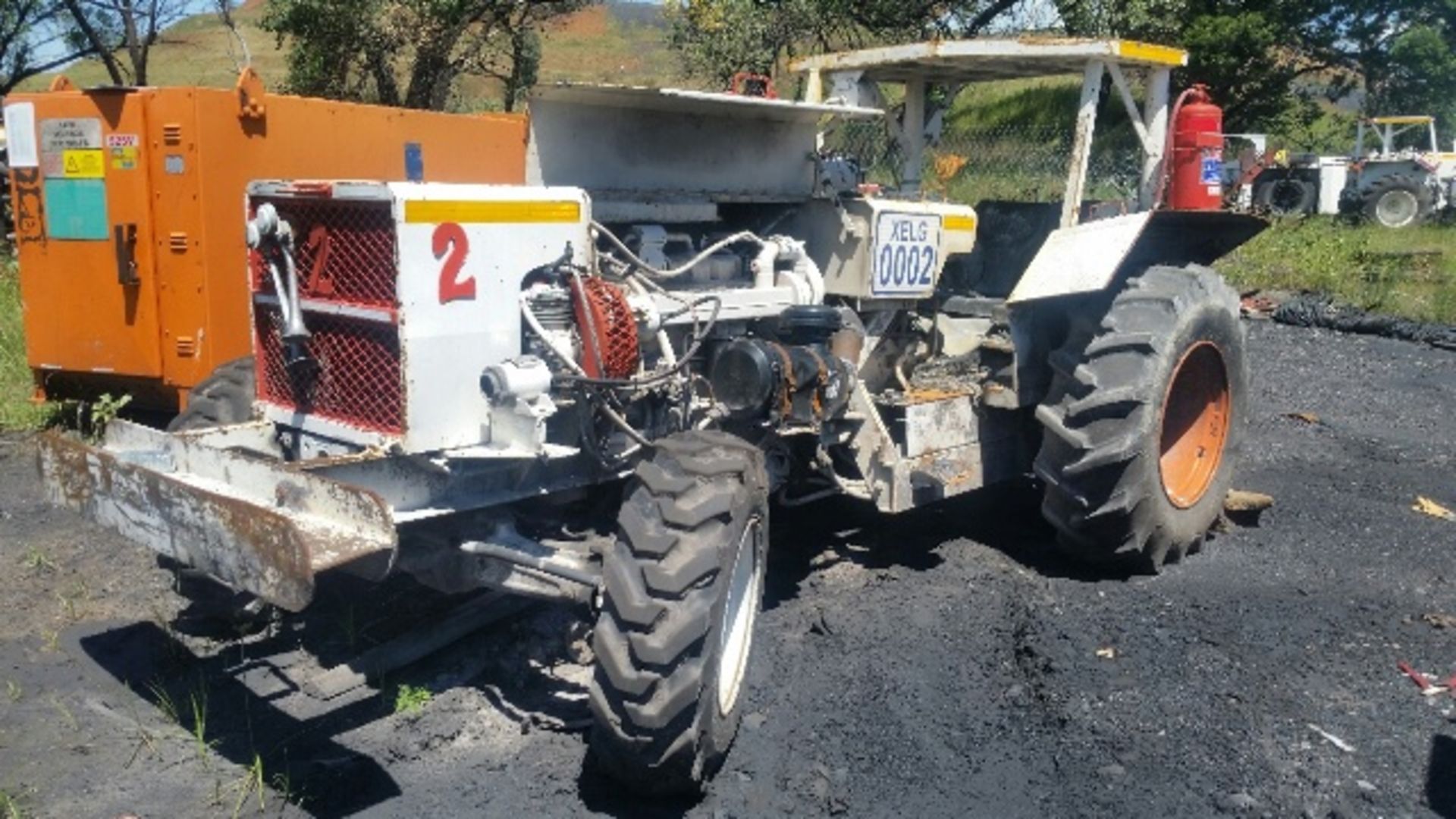 FORD FLAMEPROOF TRACTOR SERIAL: R2080435 (GLENCORE SOUTH WITBANK MINE) - Image 2 of 7
