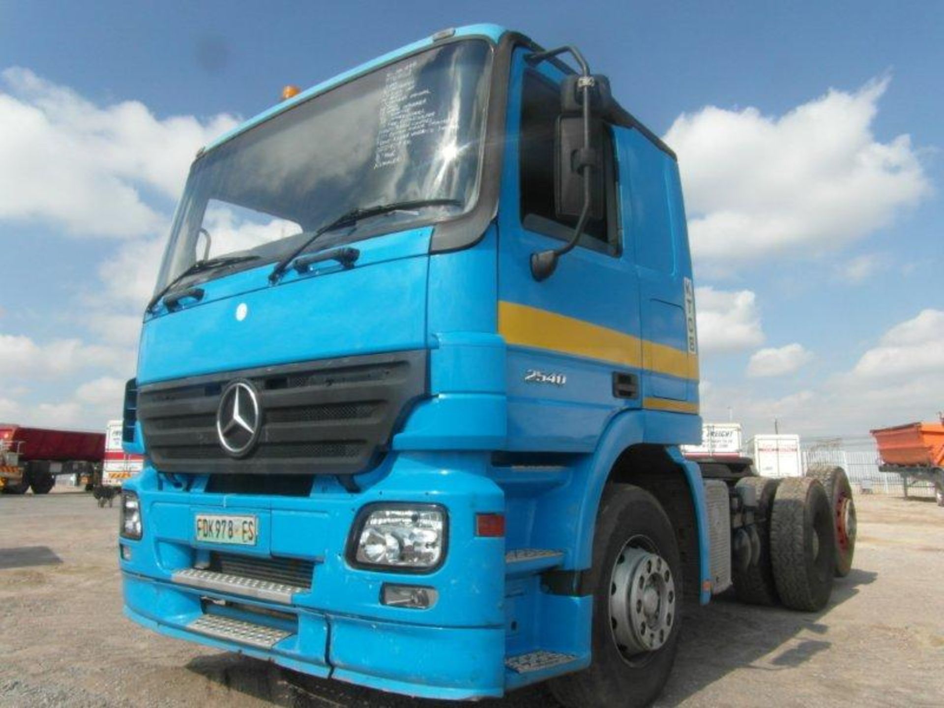 2006 FDK971FS Mercedes-Benz Actros 2540L/51 FBU2 4 x 2 With Tag Axle & Hydraulics (Scrapped, Code 3)