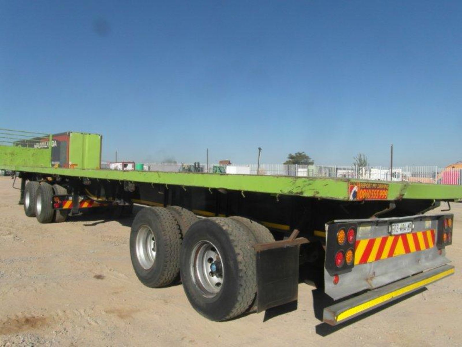 2012 FTZ505MP / FTZ494MP SA Truck Bodies Superlink Flatdeck Trailer (Vin No: AHBDSB2FFCB048486 / - Image 4 of 6