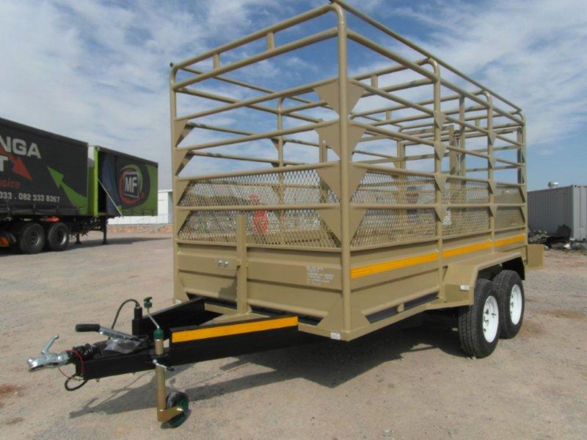 2016 Double Axle Livestock Trailer (Vin No: AA9B224BMGBTT1092 )