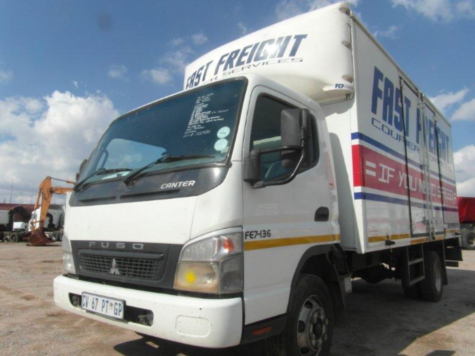 2013 CV67PTGP Mitsubishi Fuso Canter FE7-136 TDFC Volume Body (Vin No: ABJFE85PGDEY12788 )(141089