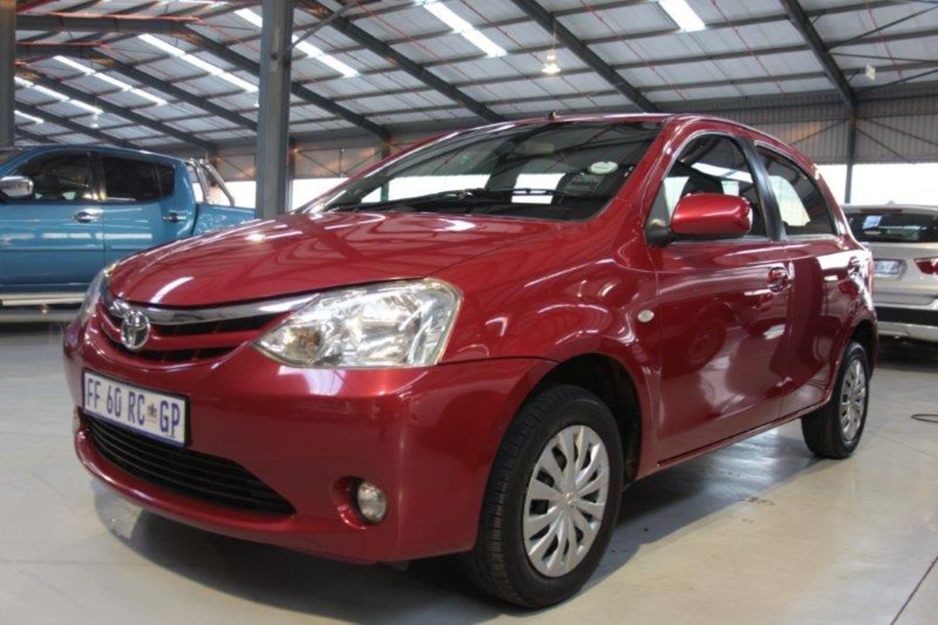 2013 FF60RCGP Toyota Etios 1.5 xs 5door (Vin No: MBJK29BT300055890 )(83066 kms)