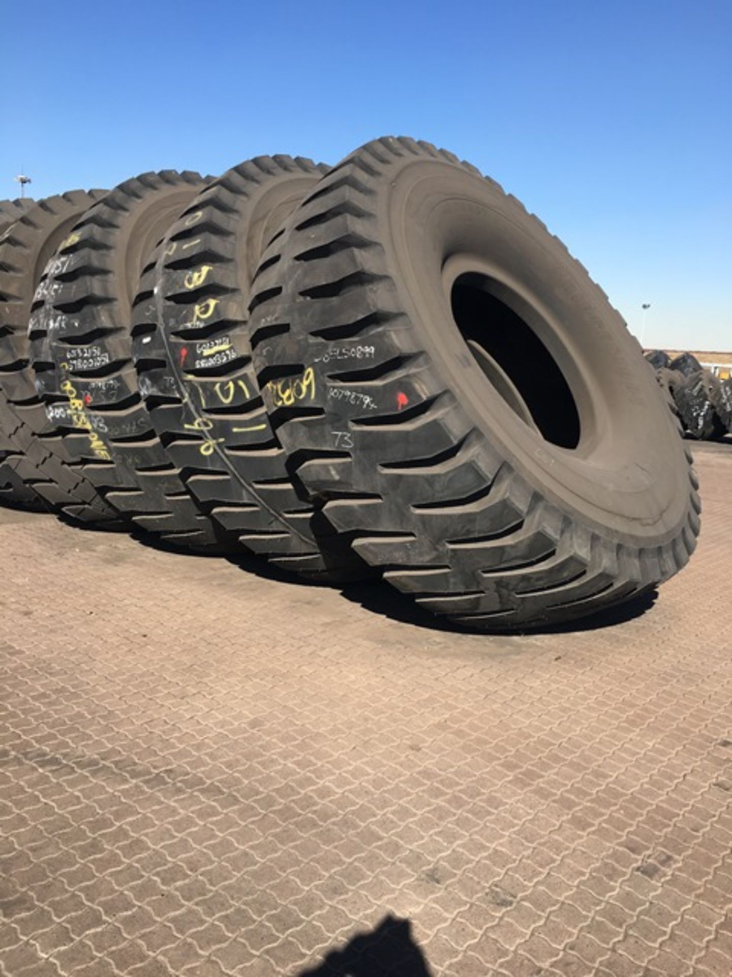 3 X BRIDGESTONE40.00 R57 TYRES - TO BE SOLD AS ONE LOT (LOCATED IN MIDDELBURG, MPUMALANGA)