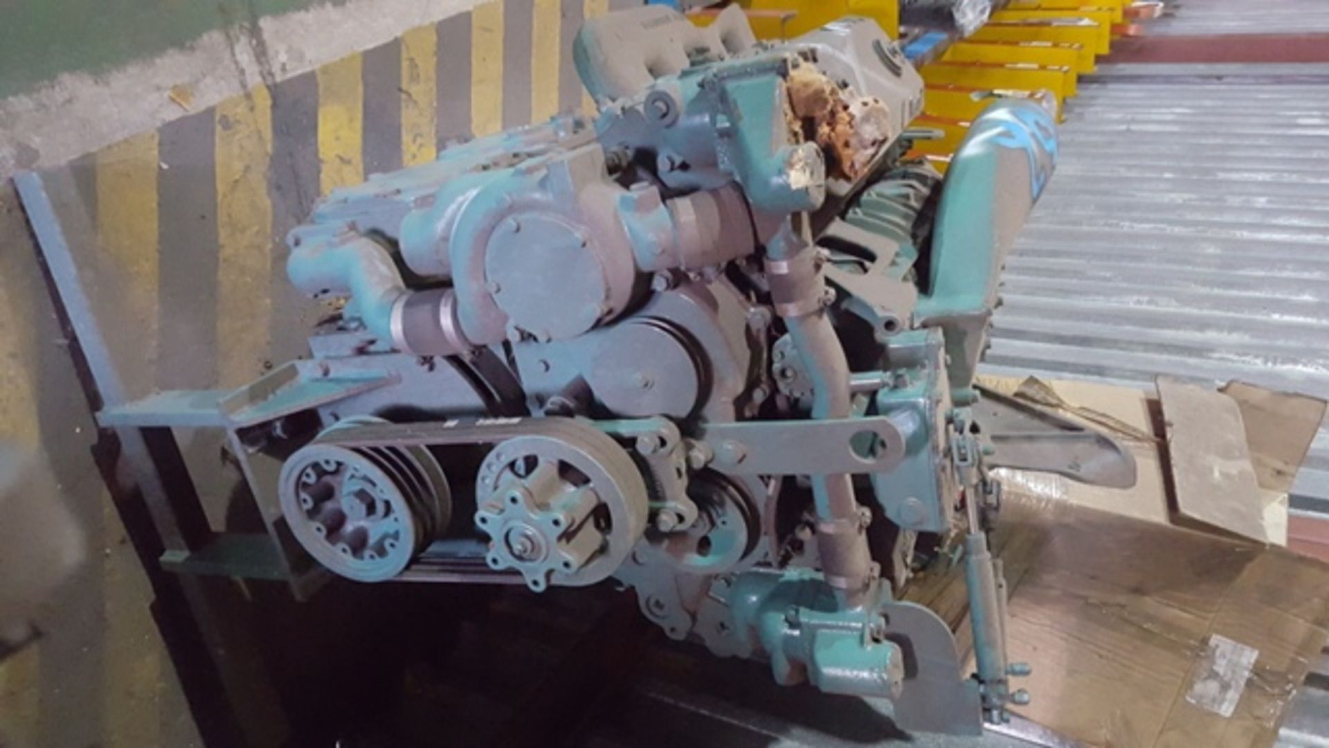 V8 DIESEL DETROIT ENGINE (LOCATED IN HOTAZEL, NC) - Image 2 of 2