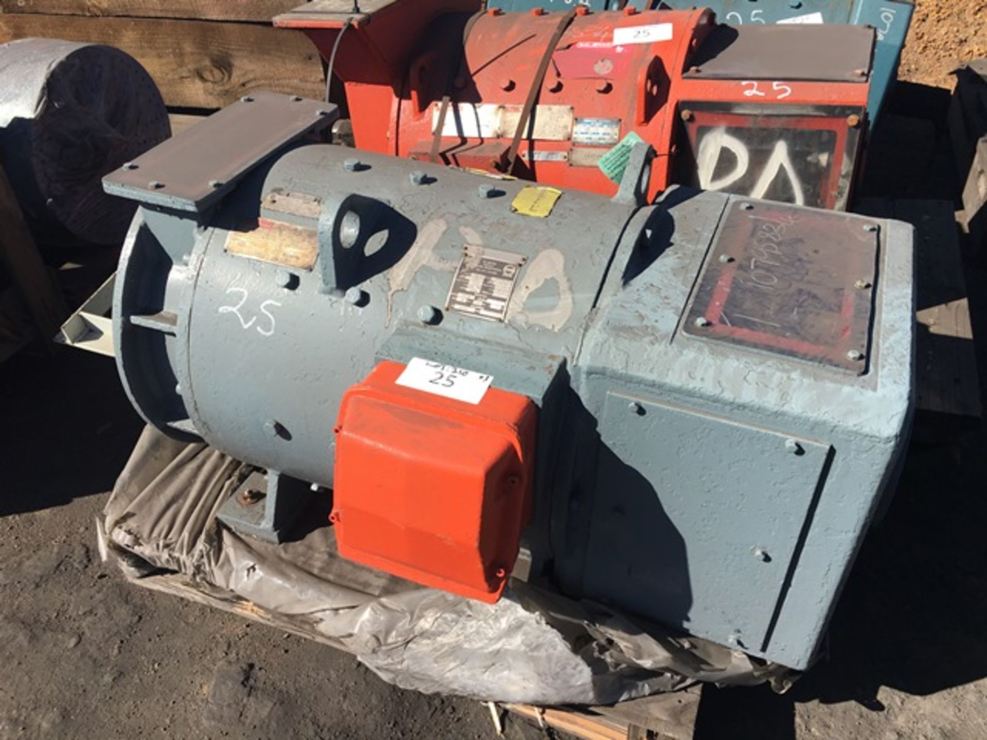 3 X ELECTRIC MOTORS (130KW, 321AMP) TO BE SOLD AS ONE LOT(LOCATED IN MIDDELBURG, MPUMALANGA)