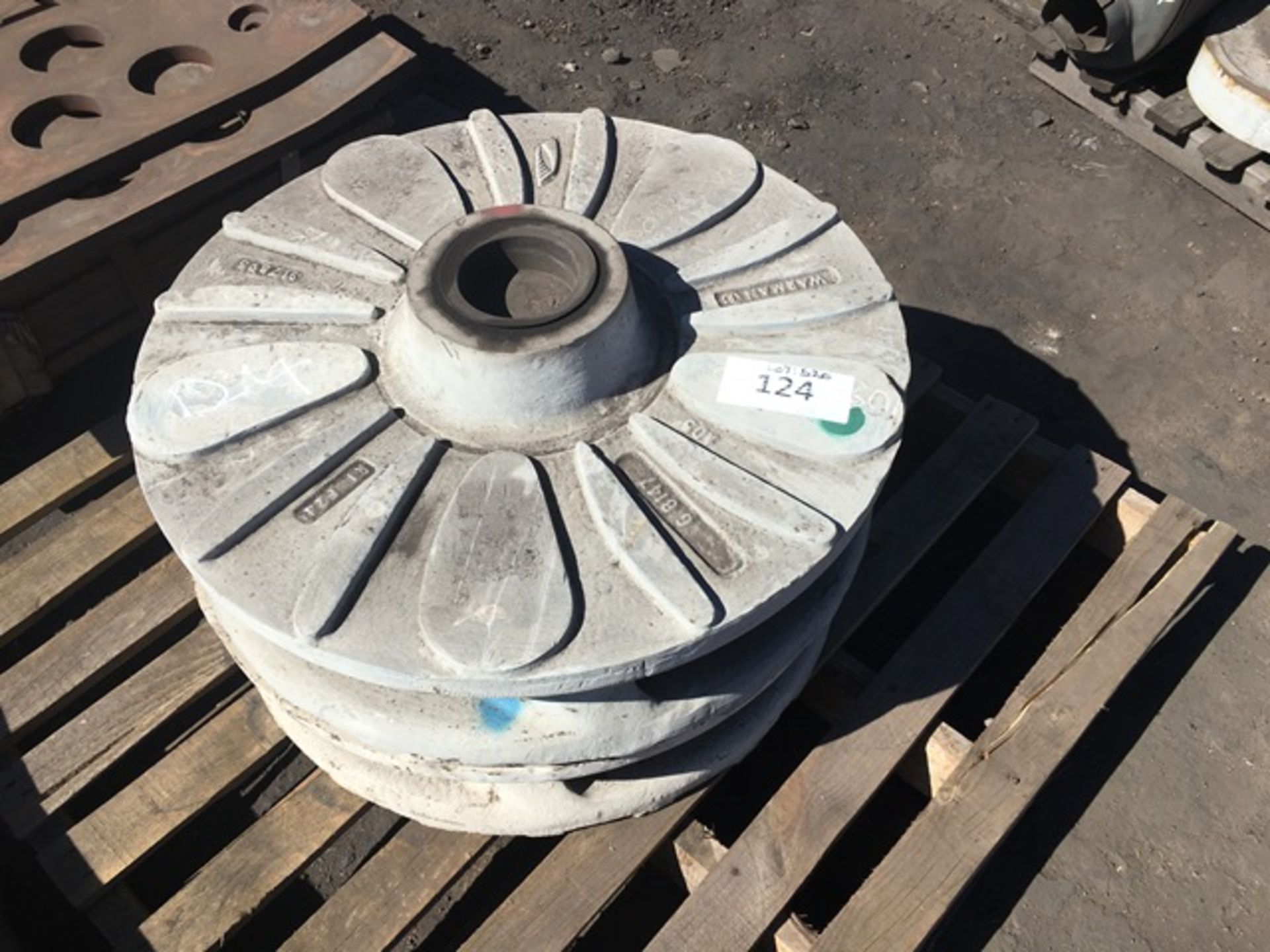 2 X PUMP IMPELLERS - TO BE SOLD AS ONE LOT (LOCATED IN MIDDELBURG, MPUMALANGA)