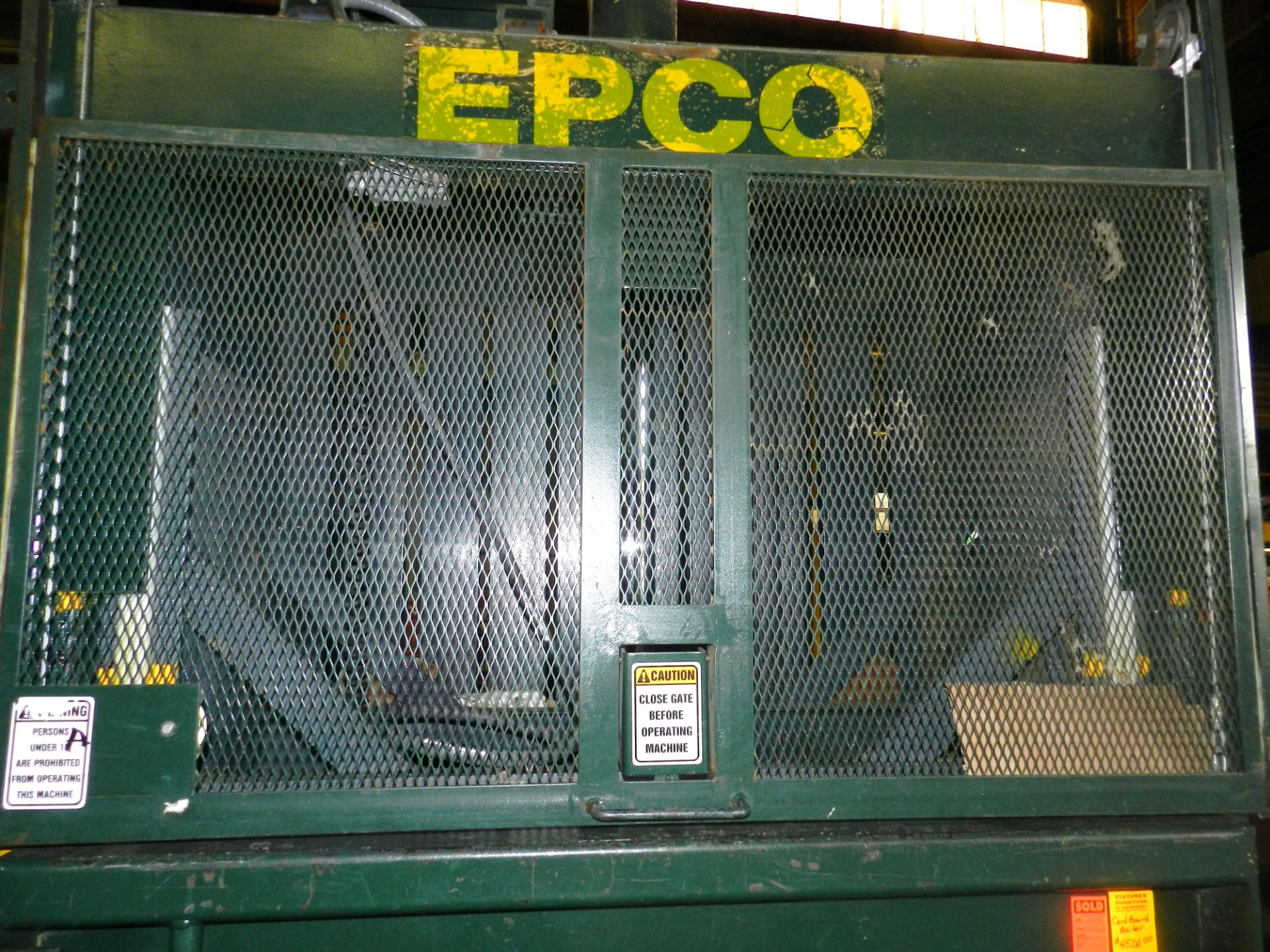EPCO 60" Vertical Baler - Image 4 of 9