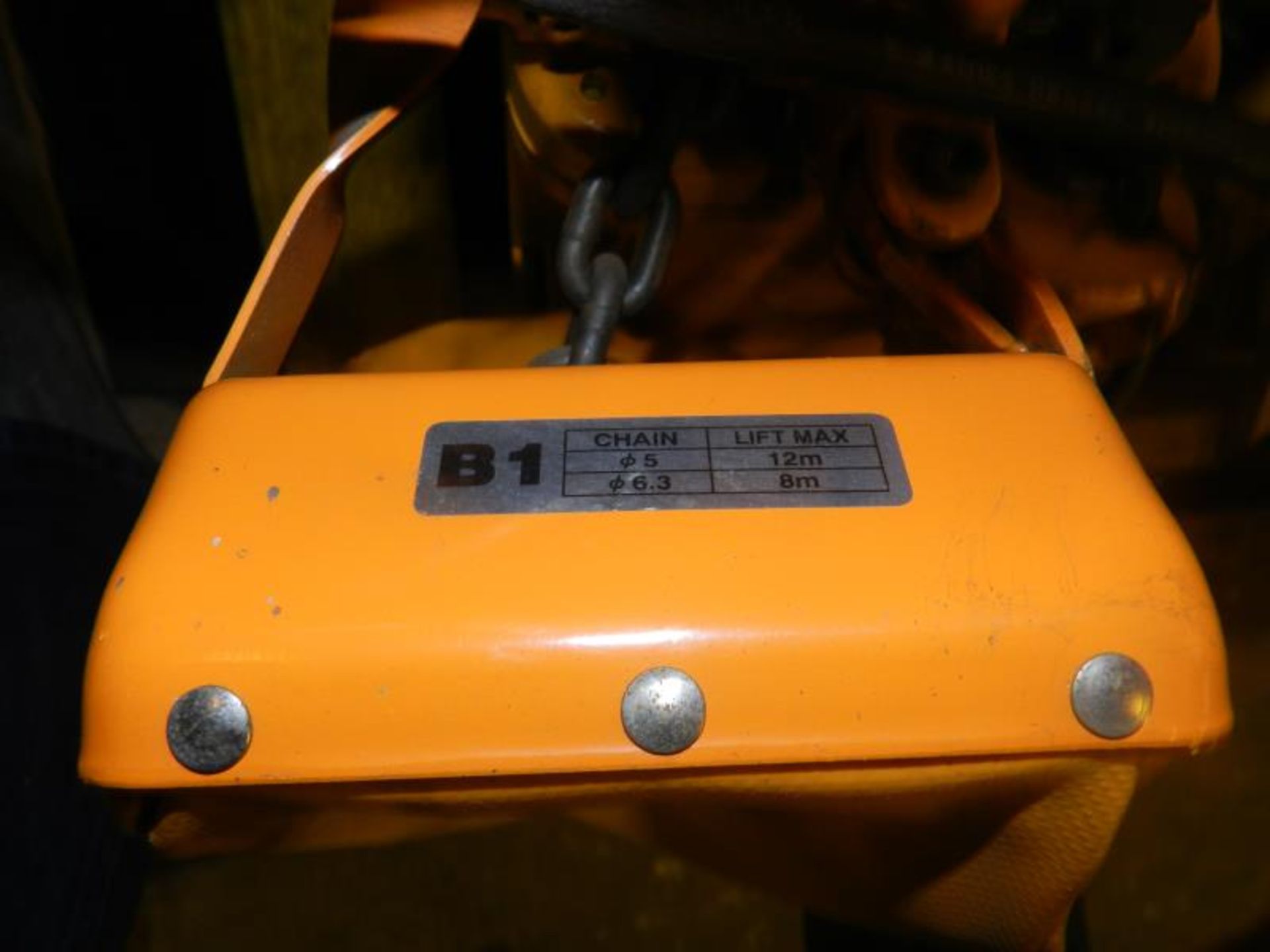 Harrington NER005l 1/2 Ton Electric Hoist - Image 6 of 9