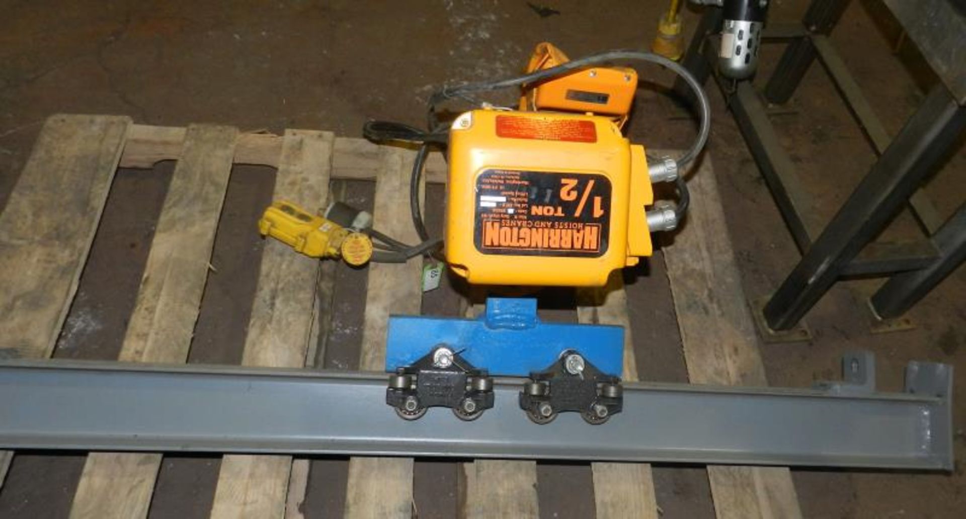 Harrington NER005l 1/2 Ton Electric Hoist - Image 3 of 9