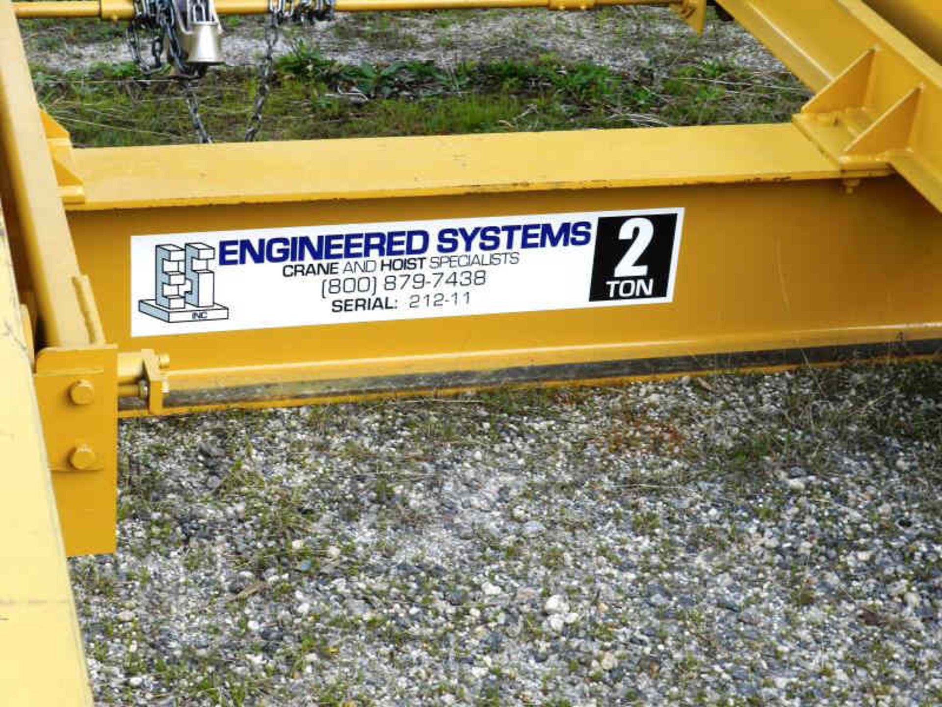 Engineered Systems 2 Ton Bridge Crane And Hoist - Image 6 of 6