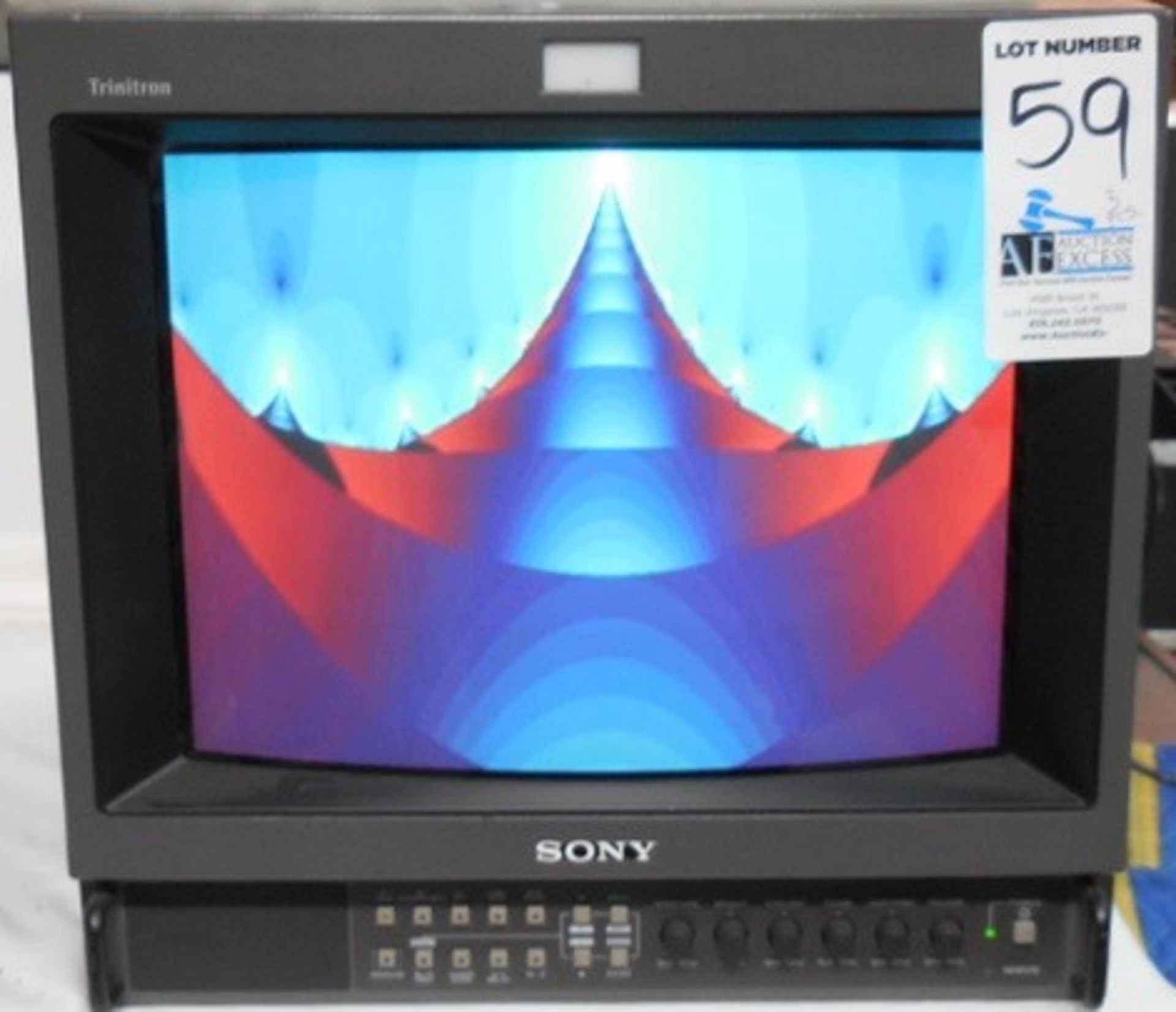 LOT OF 3 SONY MONITORS - Image 3 of 3