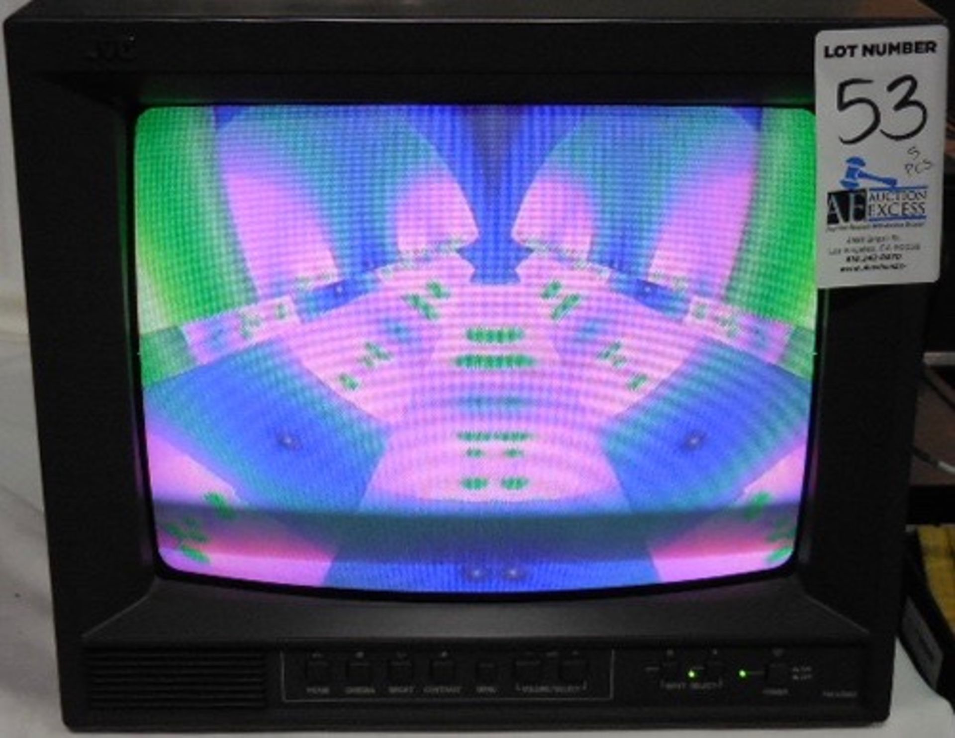 LOT OF 4 JVC MONITORS - Image 5 of 5