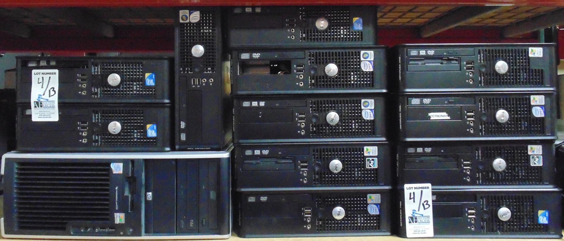 LOT OF 13 MISC COMPUTERS