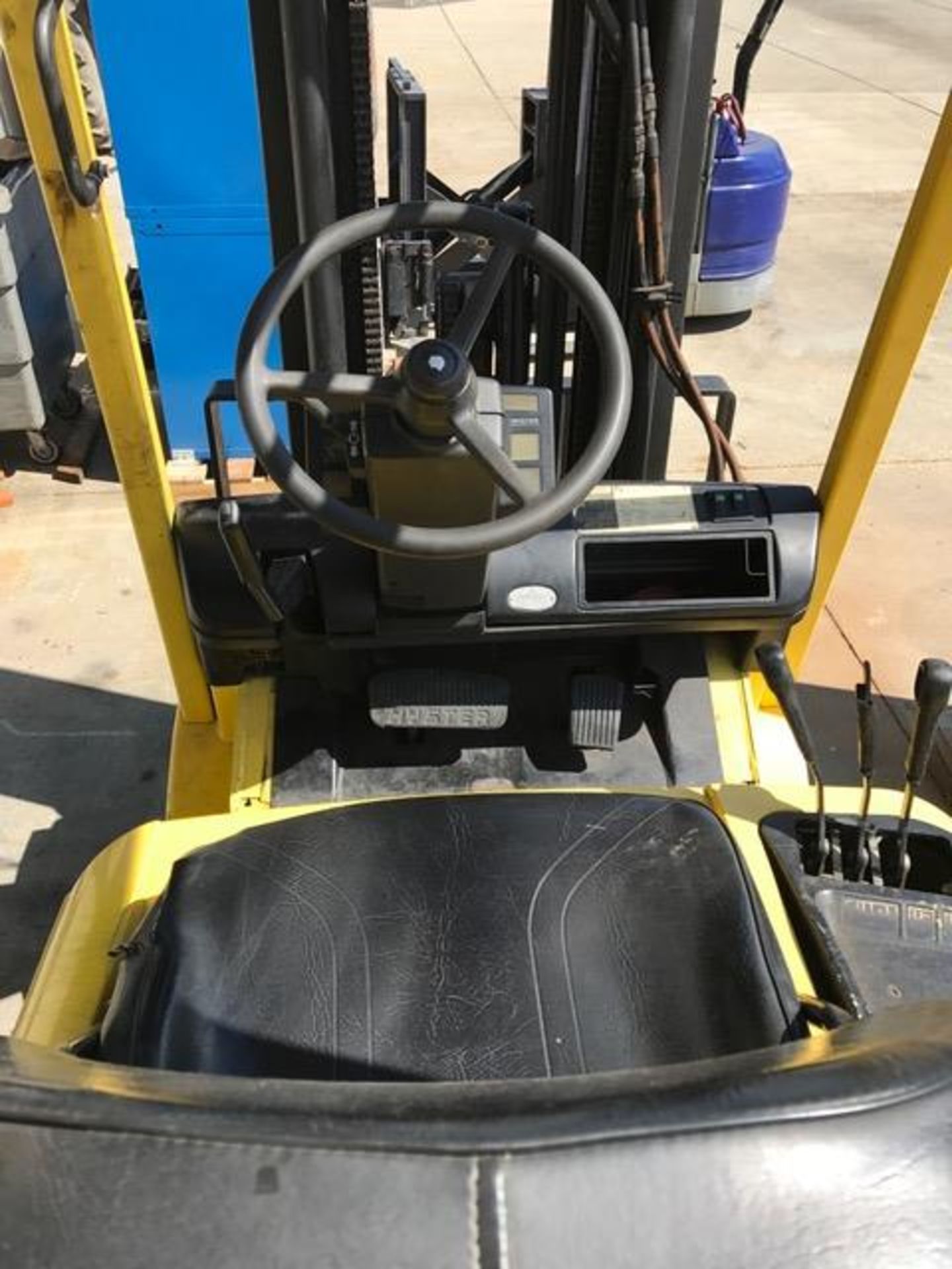 HYSTER LP GAS FORKLIFT MOD. S50XM, 2,900 LB LIFT CAP. 240" MAX HEIGHT - Image 5 of 7