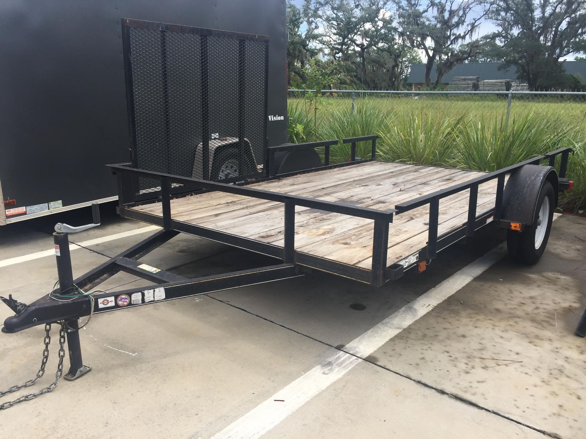 2015 12' x 7' CARRY-ON TRAILER - Image 2 of 4