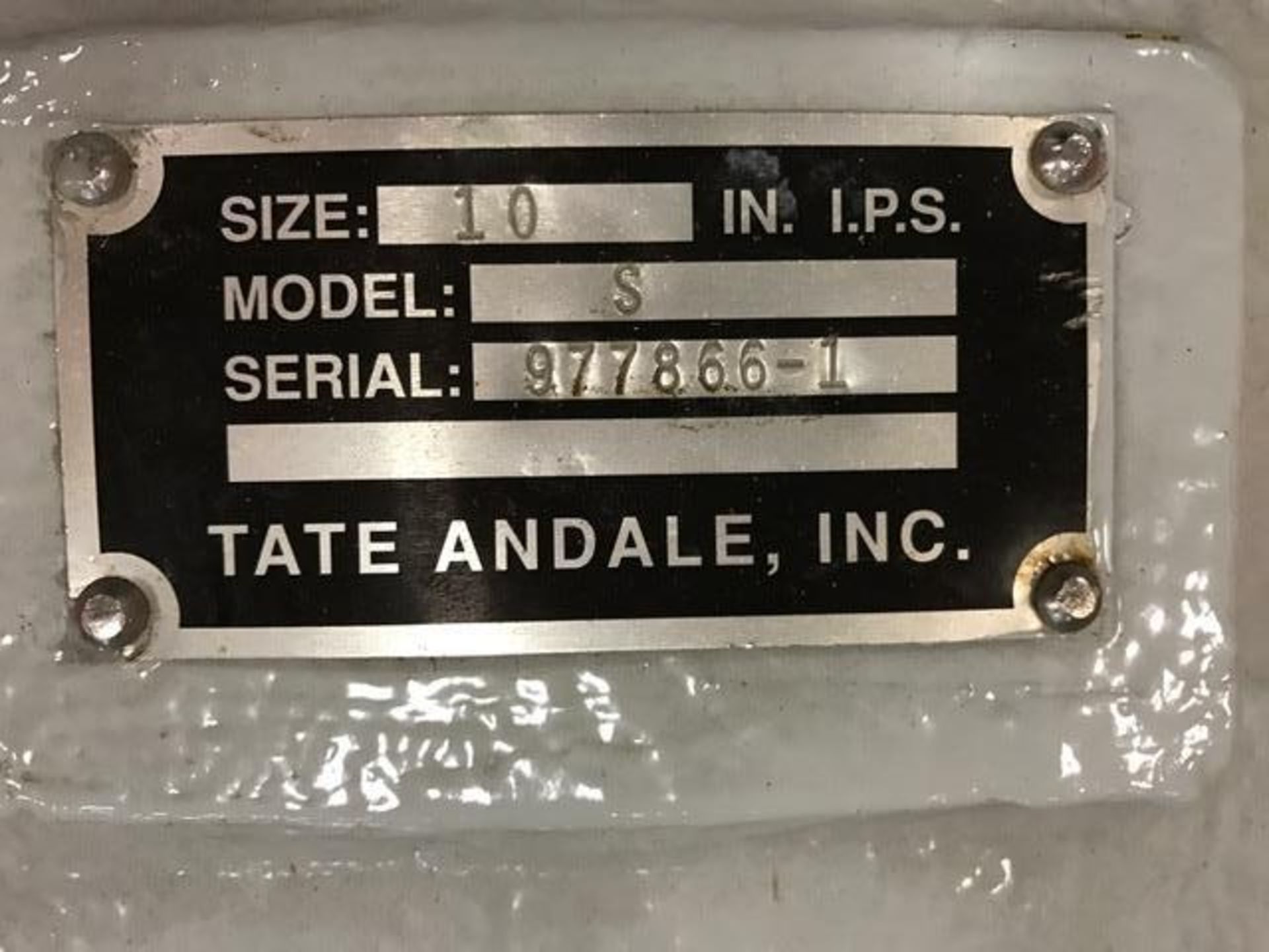BRAND NEW TATE ANDALE STRAINER & LID MODEL S SIZE: 10 IN. I.P.S. - Image 5 of 9