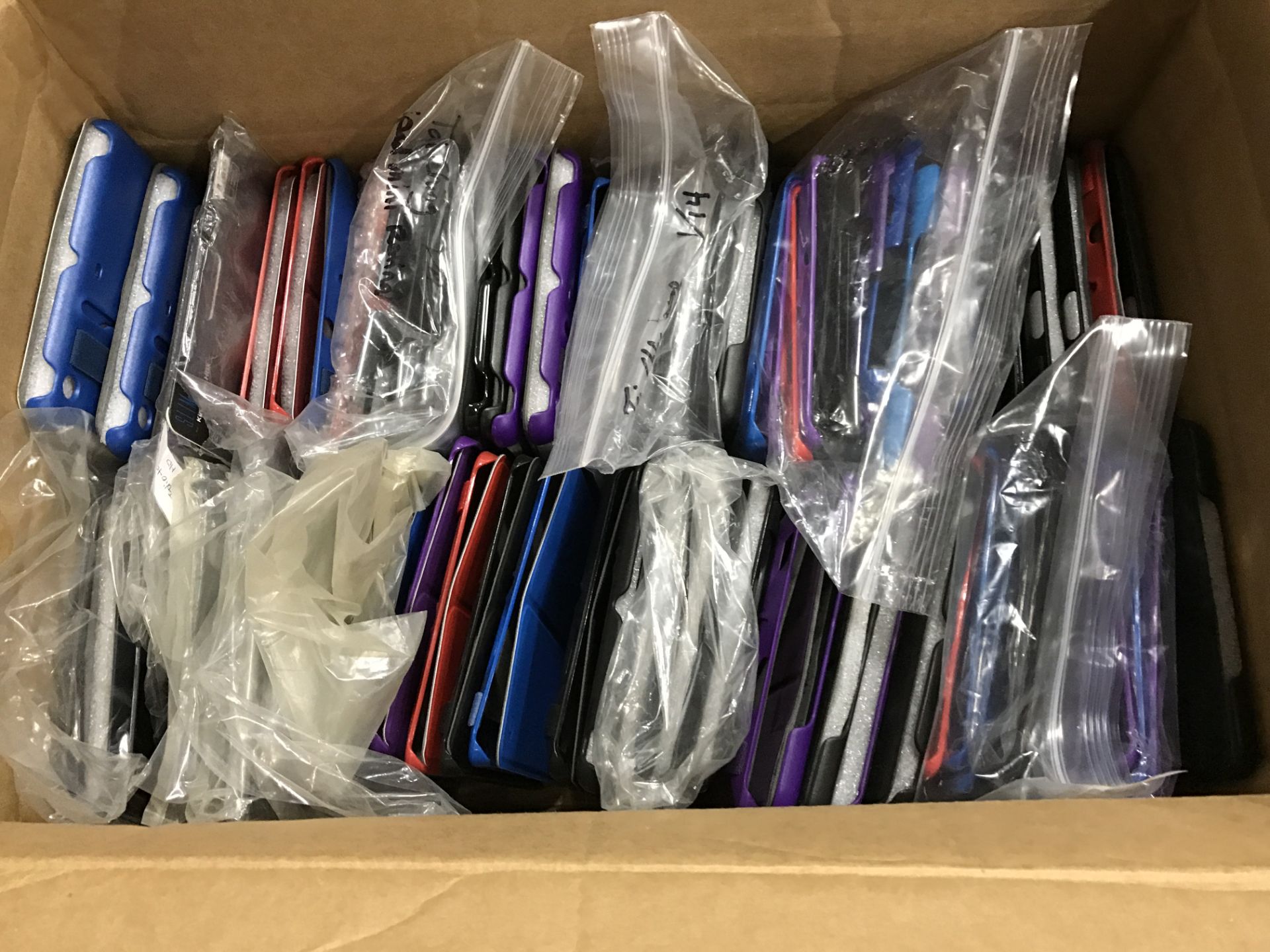 BOX OF APPROX. 50 IPAD MINI HARD CASES