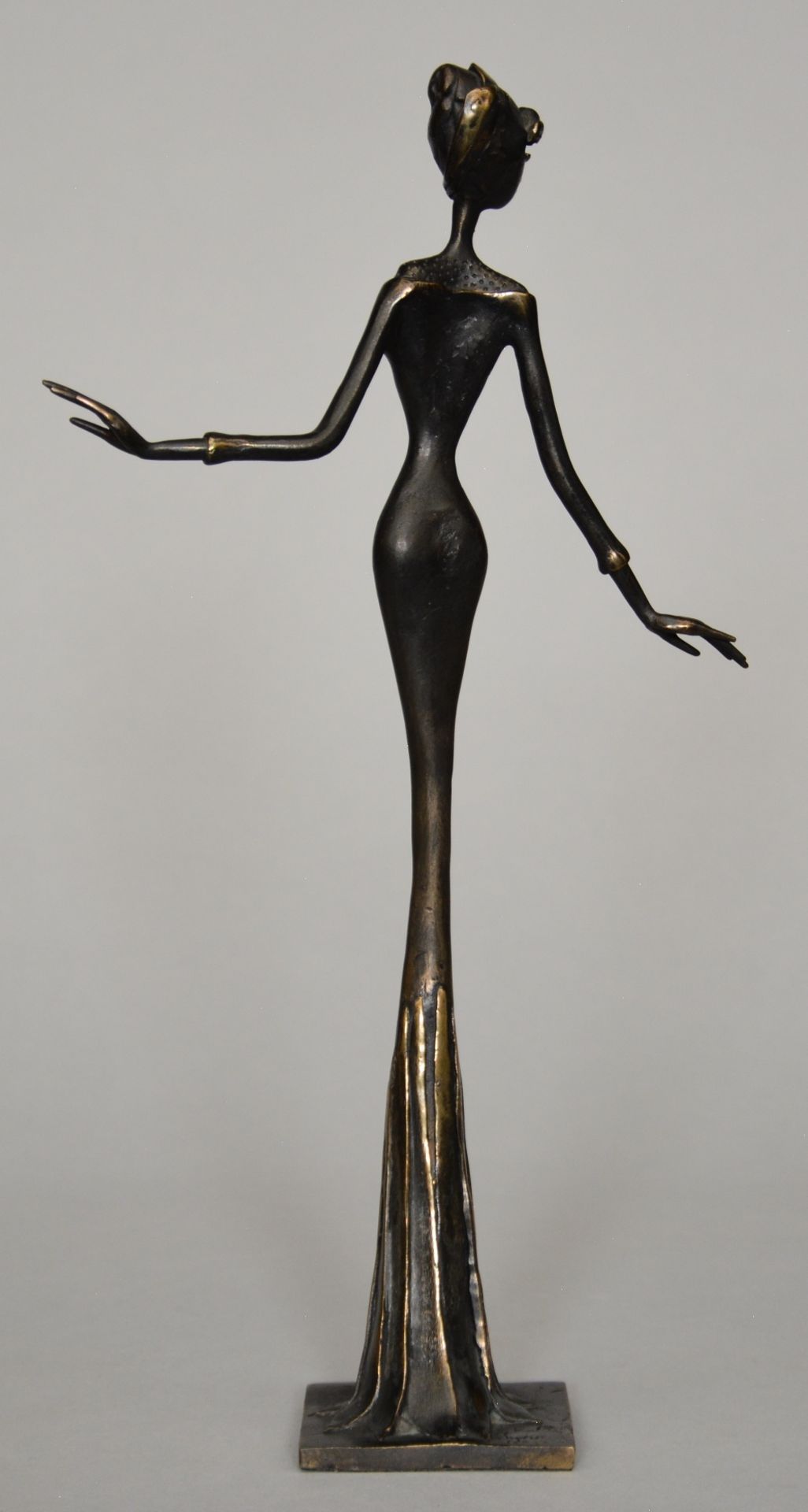 Lyvie (De Sutter), 'Perséphone', bronze, E.A., H 39 cm - Bild 3 aus 8