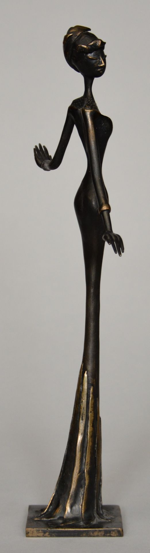 Lyvie (De Sutter), 'Perséphone', bronze, E.A., H 39 cm - Bild 4 aus 8