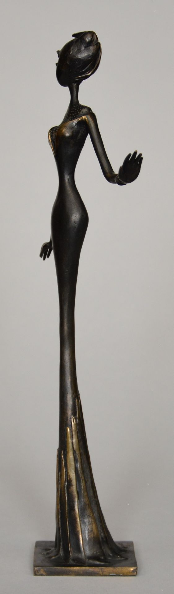 Lyvie (De Sutter), 'Perséphone', bronze, E.A., H 39 cm - Bild 2 aus 8