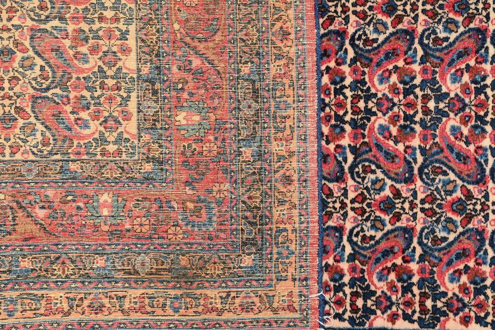 Oriental rug with floral motifs, wool on cotton, 142 x 219 cm - Image 3 of 3